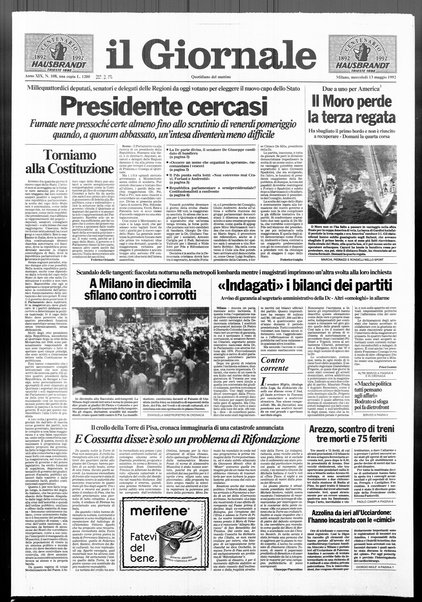 Il giornale : quotidiano del mattino